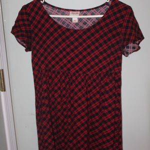 Plaid dress
